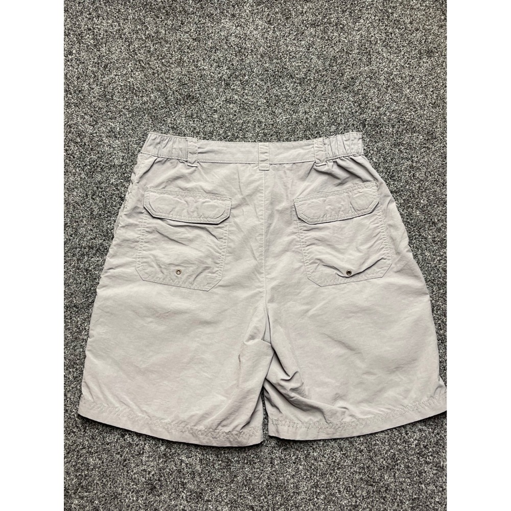 Croft & Barrow Mens Grey Nylon Ripstop Cargo Shorts Size 32 - Picture 3 of 5